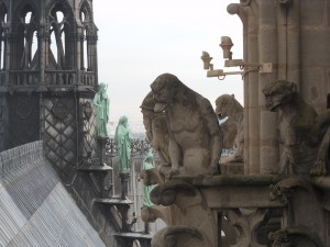 Notre Dame gargoyles