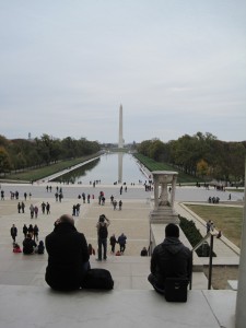 Washington Monument from Lincoln Memorial