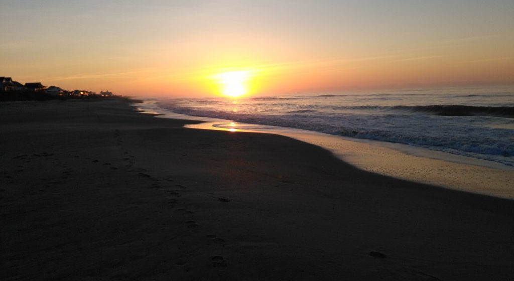 Sunset on Emerald Isle